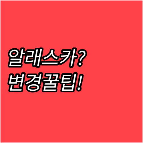 비행기 좌석 고민 끝 알래스카 항공 ..