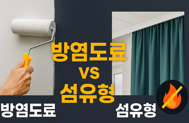 방염도료, 방염섬유