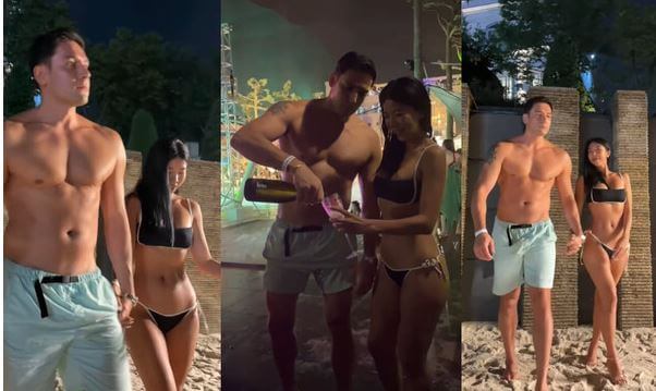 제이제이 줄리엔강 풀파티 현장