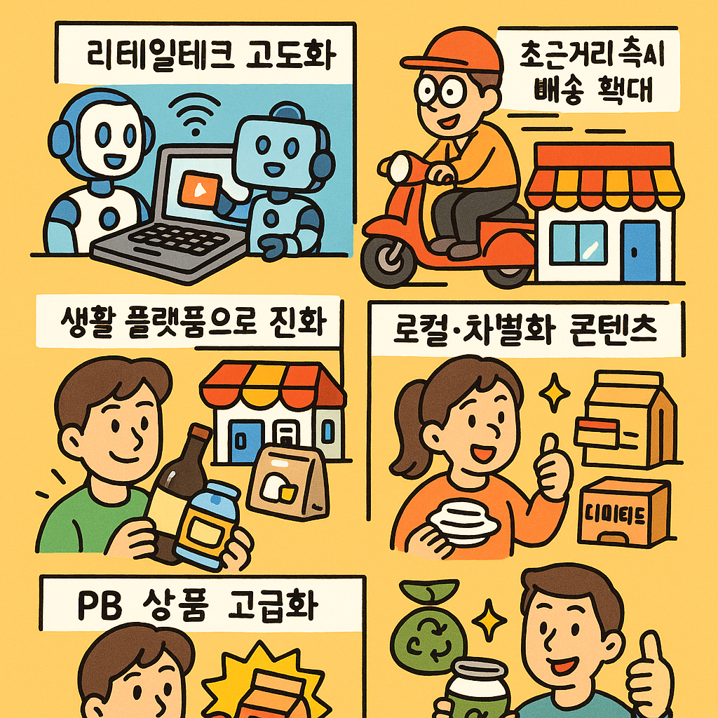 유통&middot;편의점 트렌드 변화