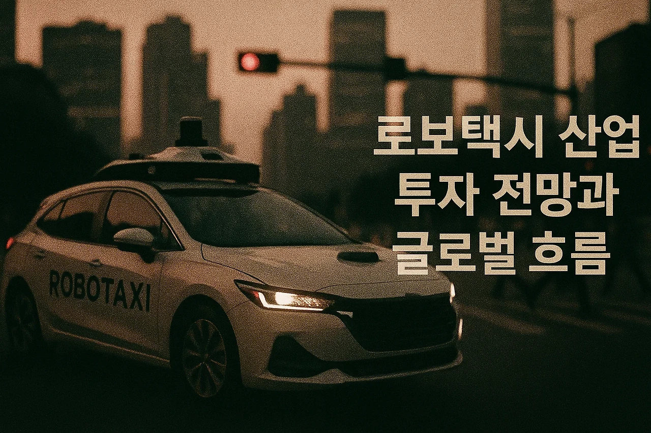 로보택시 산업 투자 전망 관련 이미지