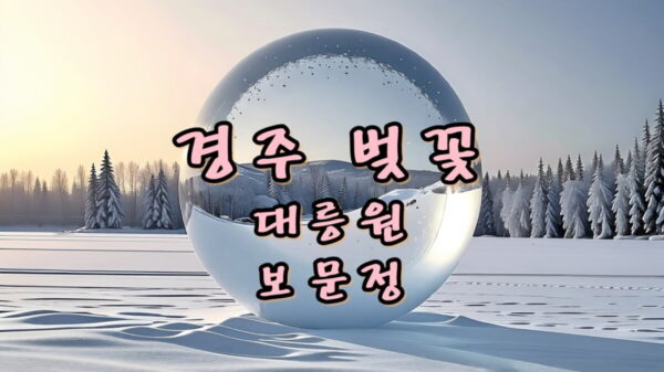 경주 대릉원 보문정 벚꽃 썸네일