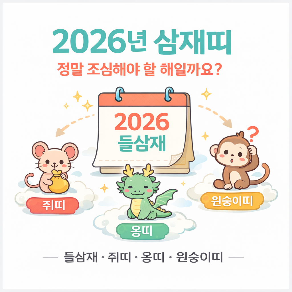 2026년 삼재띠