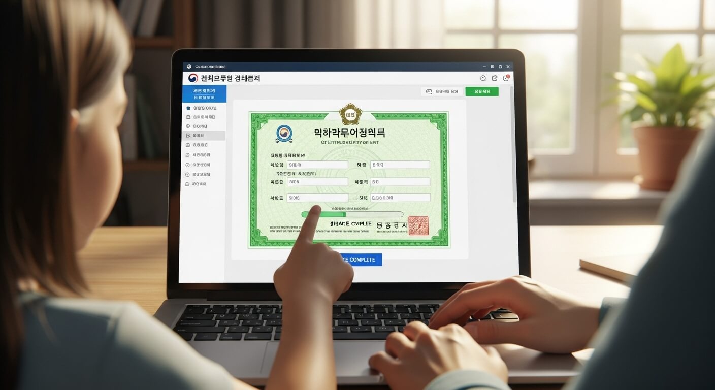 출입국사실증명서 인터넷 발급