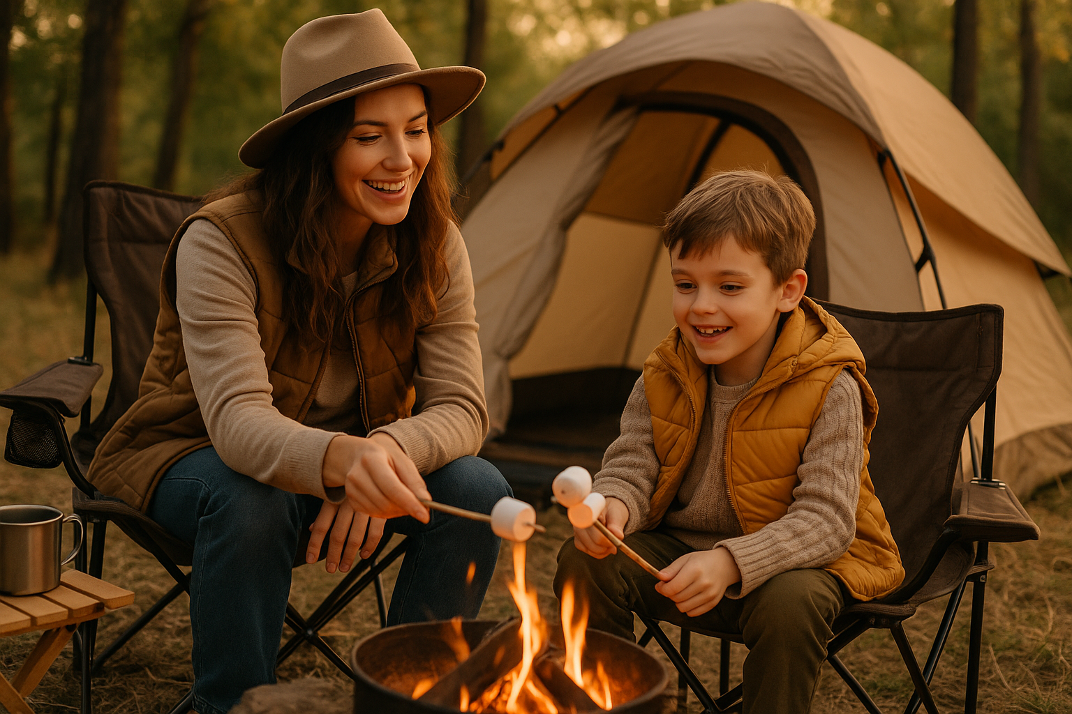 모닥불 &amp; 마시멜로