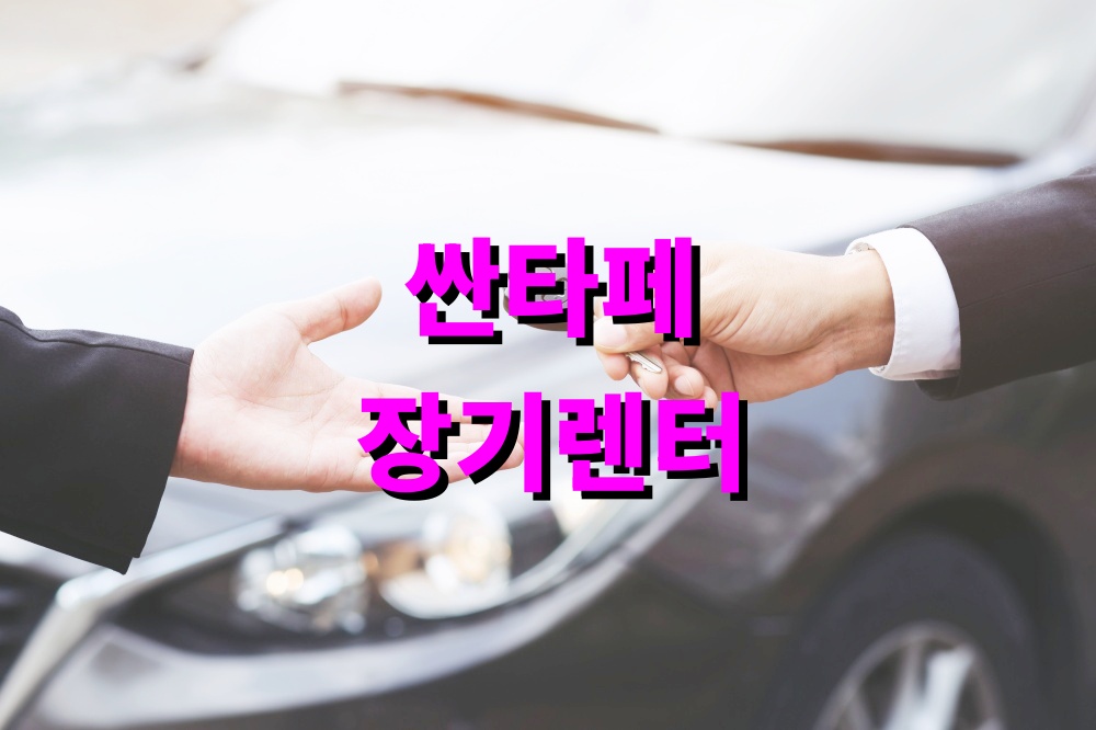 싼타페 장기렌터