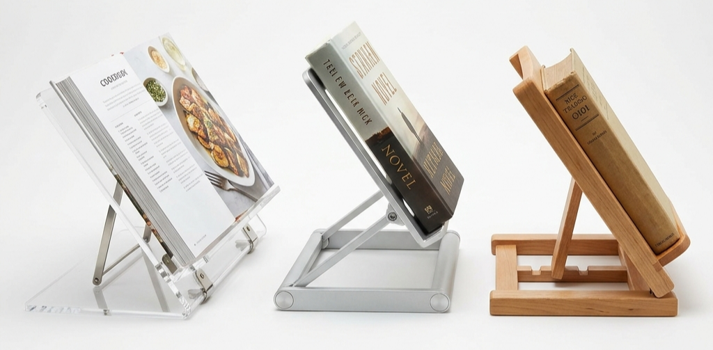 독서대 고르는법 3종 비교 아크릴 원목