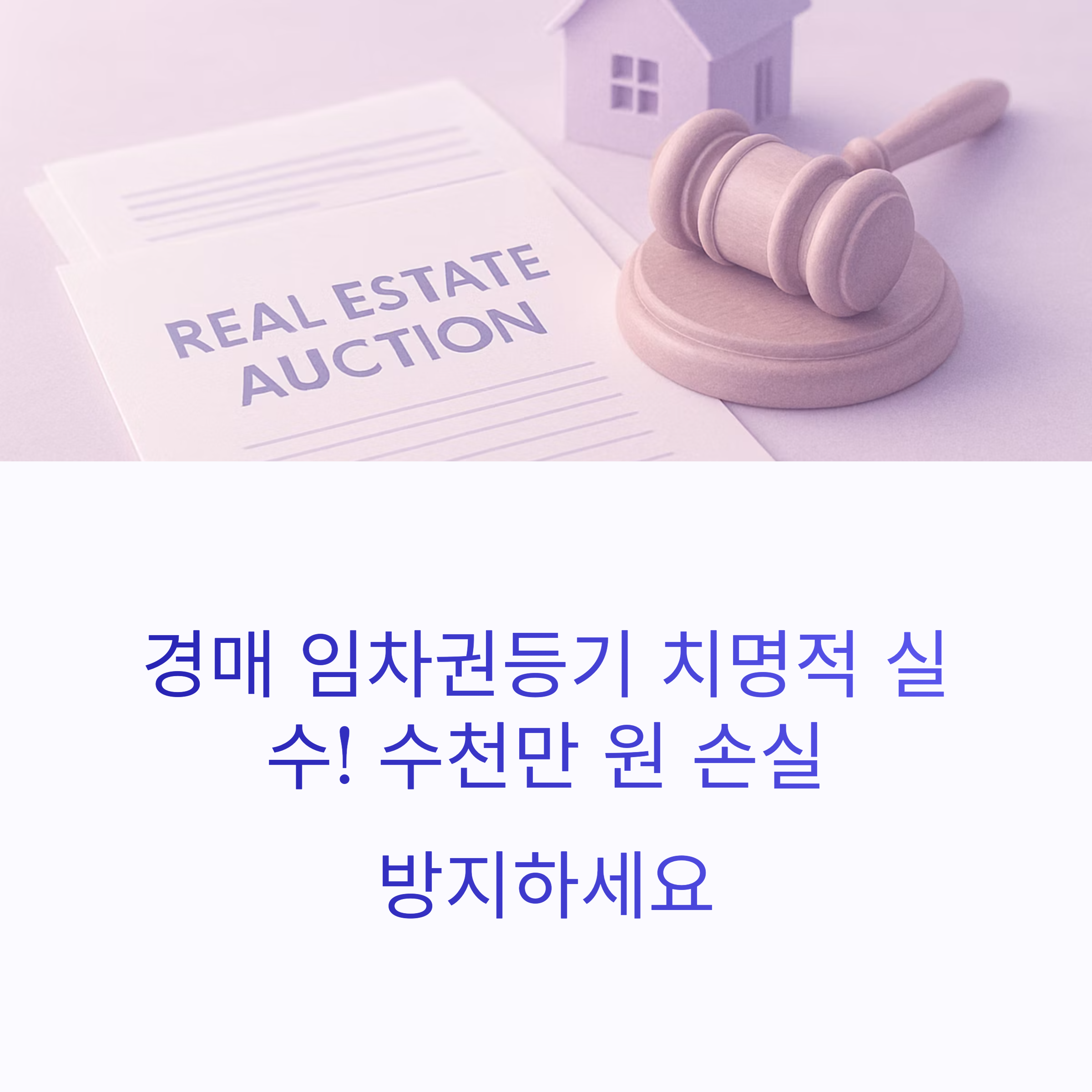 경매 임차권등기