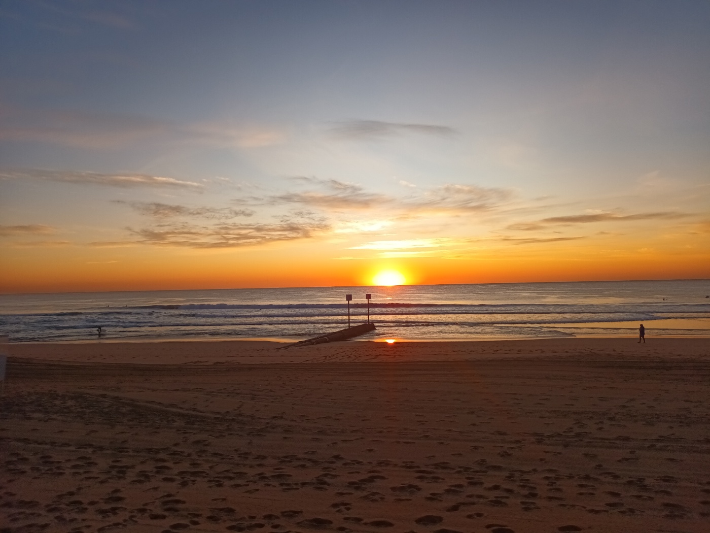 맨리 비치 일출