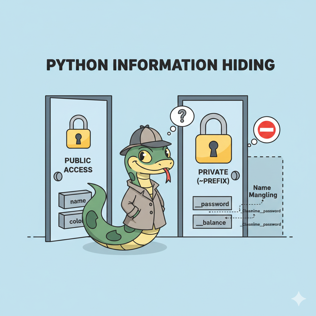 Private 변수와 던더(__) 접두사