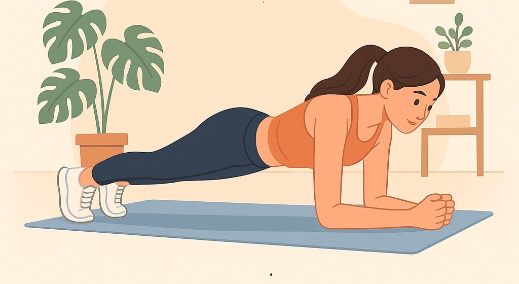 How to lose belly fat by home training