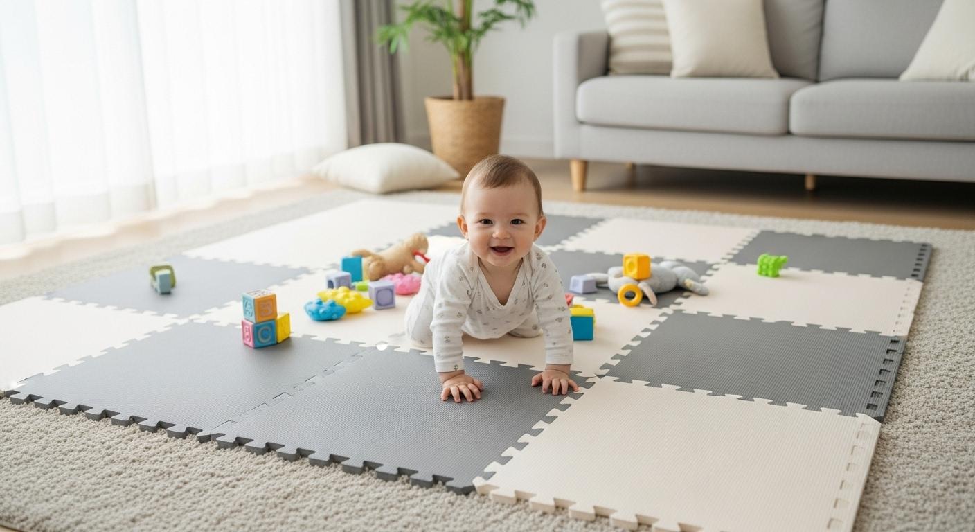 유아 바닥매트 셀프