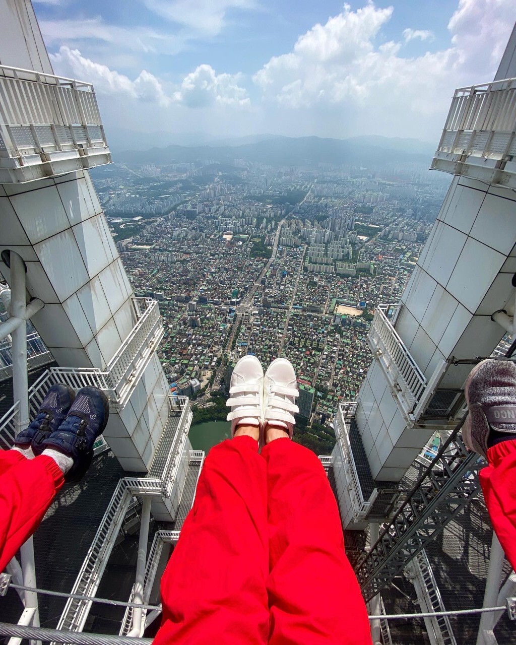 롯데월드타워와 서울스카이