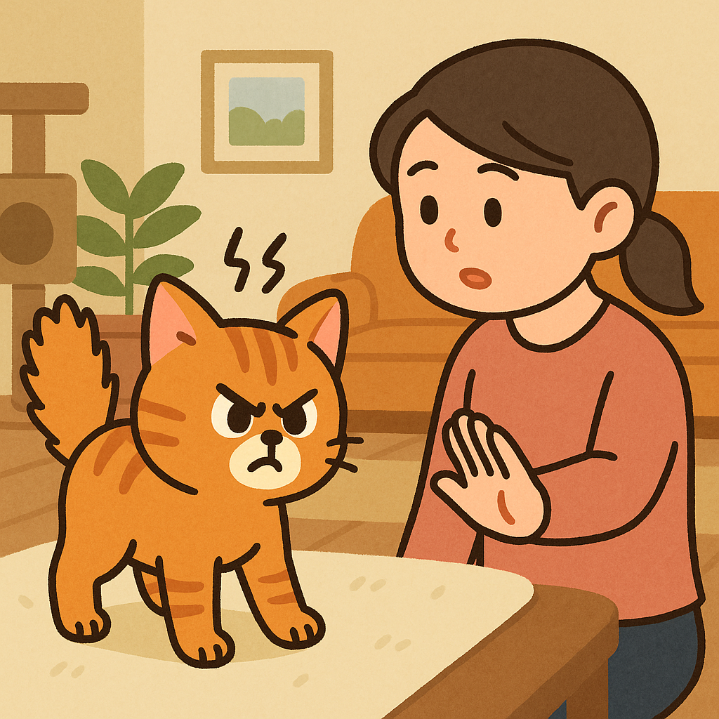 고양이가 갑자기 공격적으로 변할 때, 보호자가 꼭 알아야 할 대응법