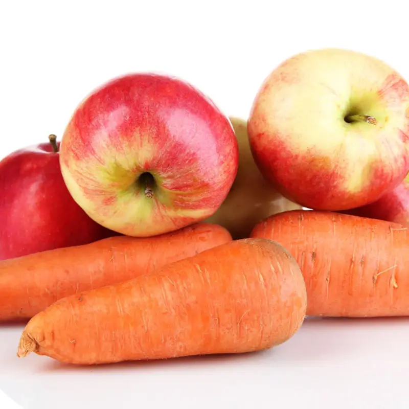 공복에 좋은 사과와 당근
