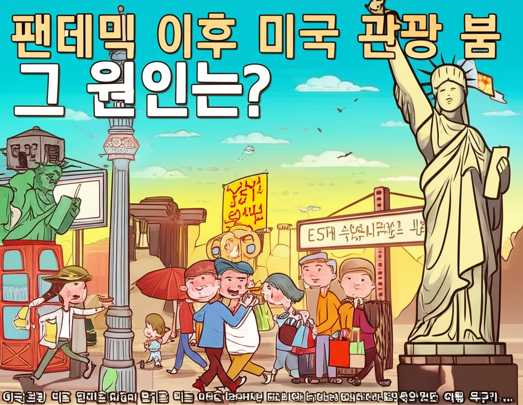 팬데믹 후 미국 여행 대폭발 ESTA..