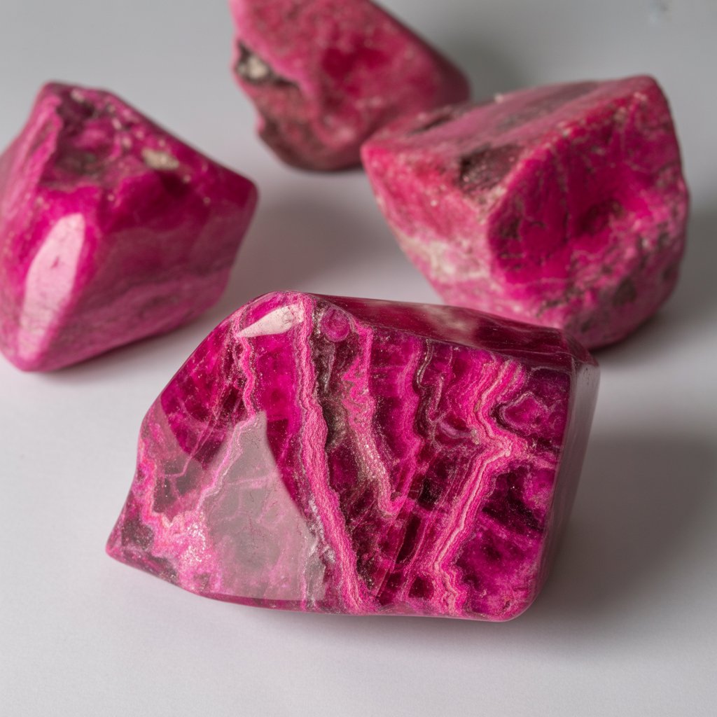 진분홍의 장미 튤라이트(Thulite) 이야기