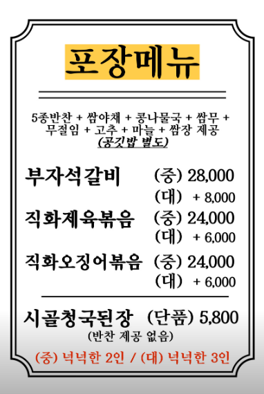 생생정보 제육볶음 대구 반월당부자식당