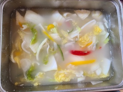 알배추-물김치