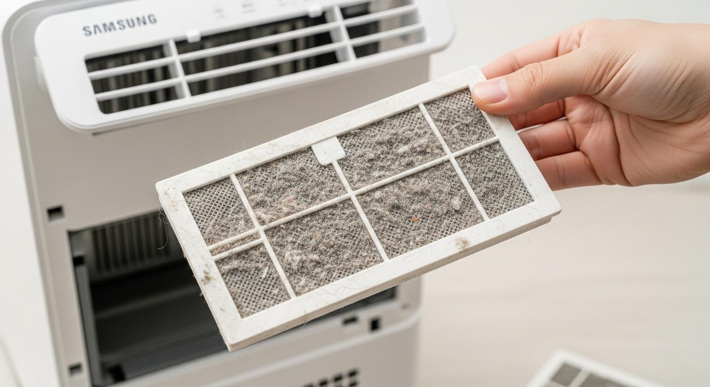삼성 제습기 필터 청소