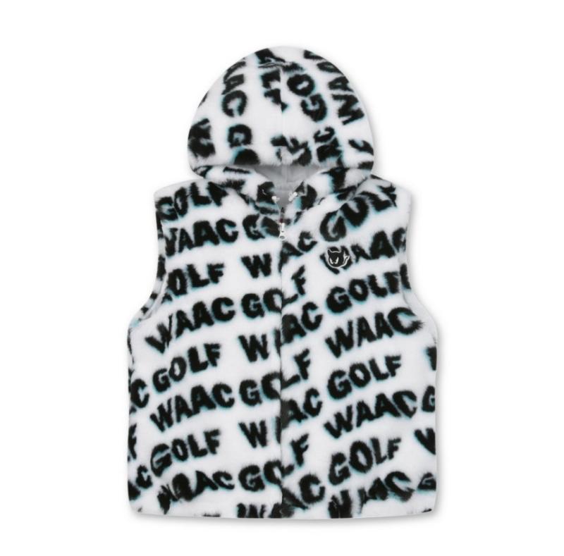 WAAC 왁 골프 여성 로고 자카드 에코퍼 WWVAW21906