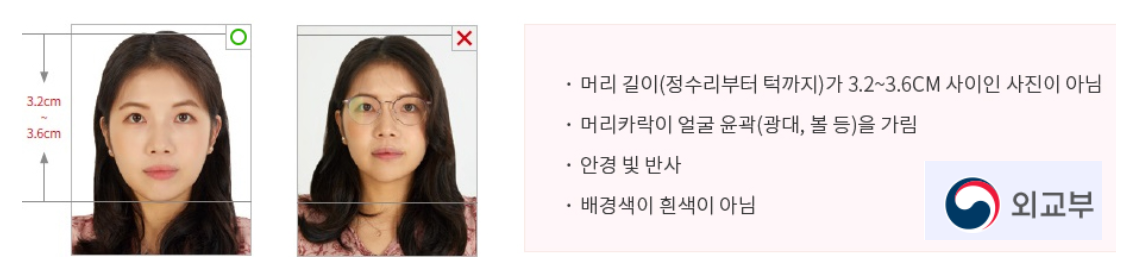 여권사진 악세사리