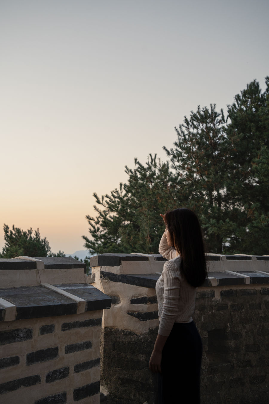 남한 산성 황혼