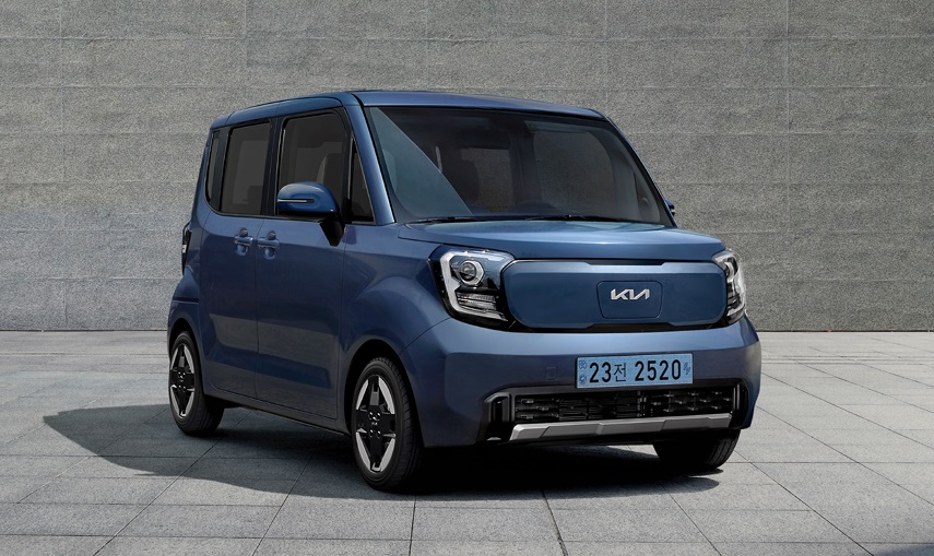 2026 레이 EV 스모크 블루 외장 컬러