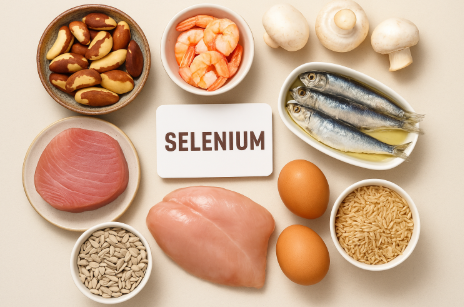 셀레늄이 많이 함유된 식품