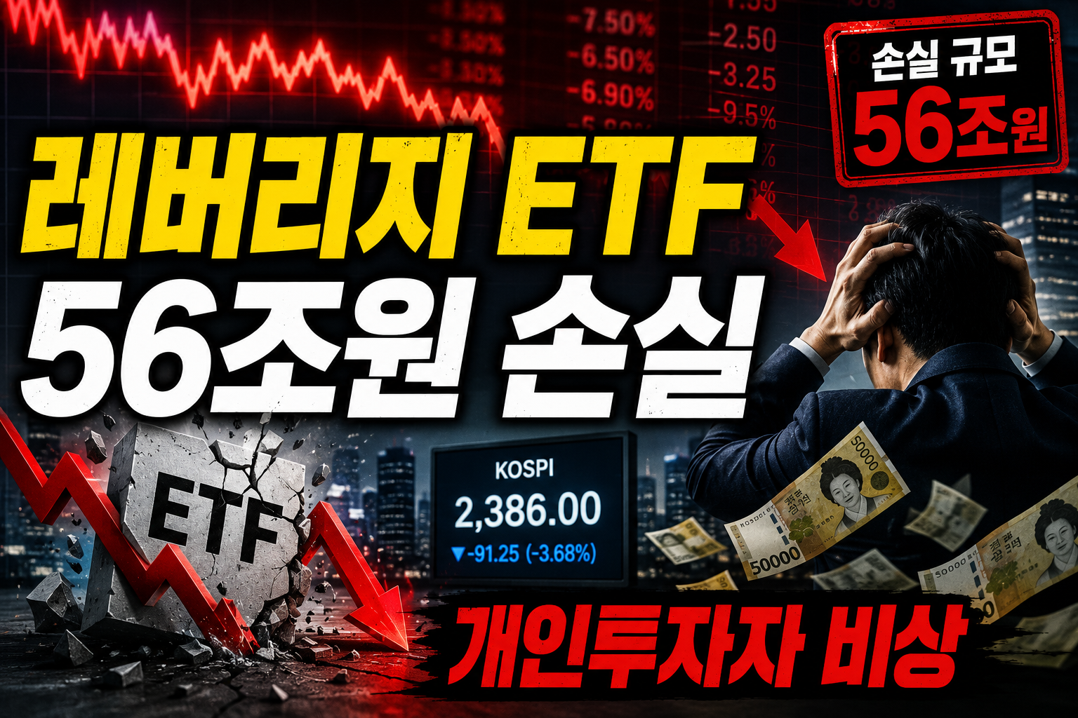 레버리지 ETF 손실