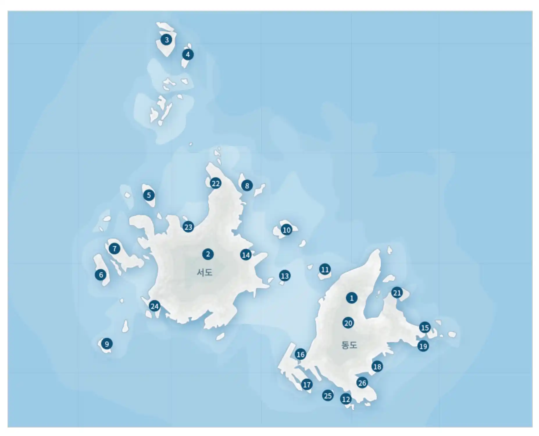독도지명 26개