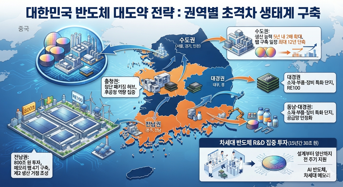 권역별 초격차 생태계 구축