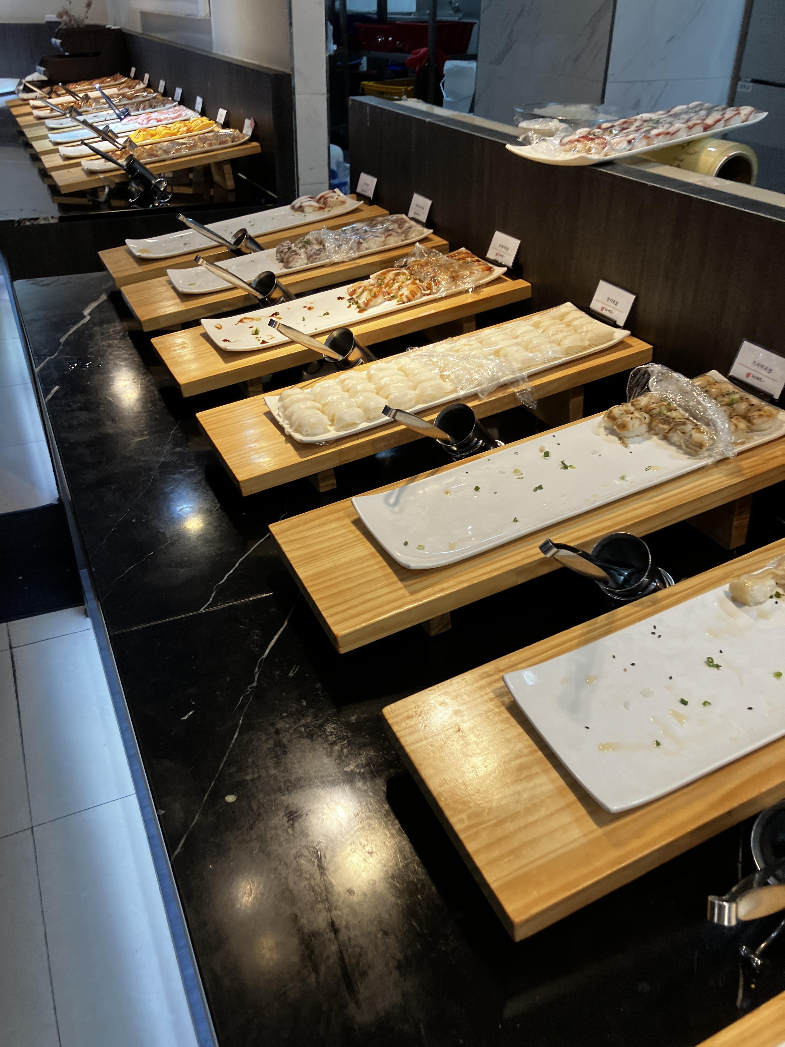 헤세드 스시뷔페 메뉴