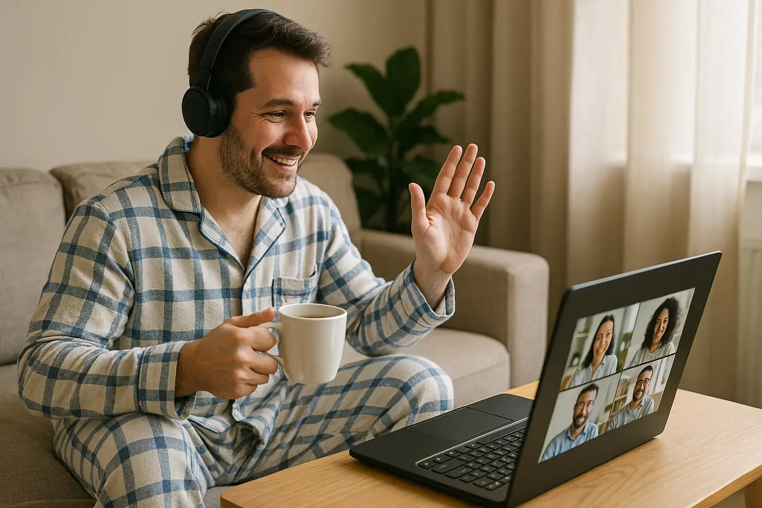 정장 대신 잠옷 출근?! 재택근무 시대 직장 문화의 반전