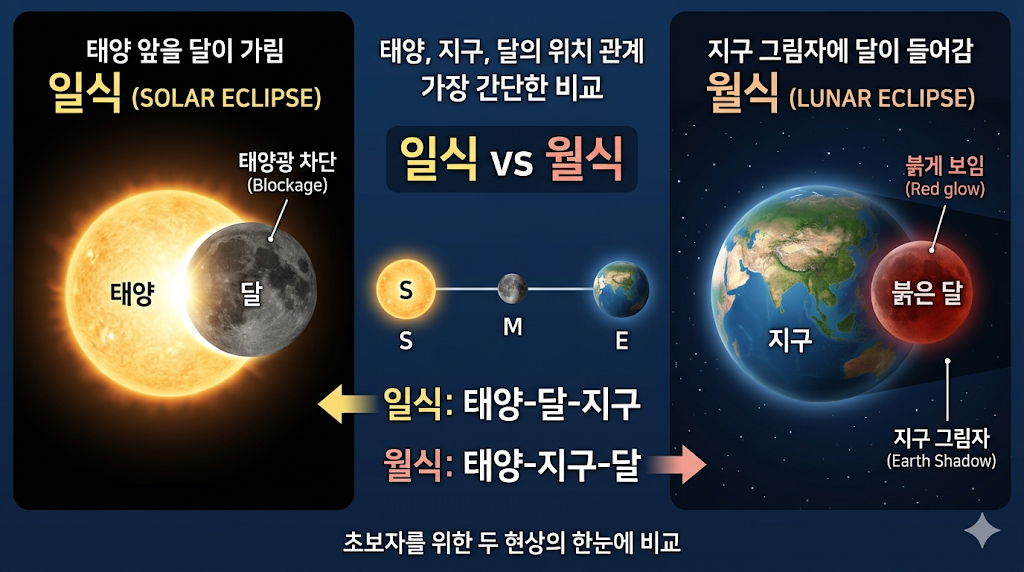 일식과 월식은 어떻게 생길까? 헷갈리지 않게 정리한 기초 개념