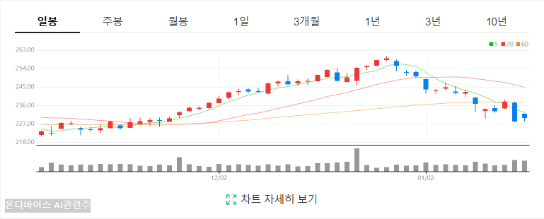 애플 차트확인