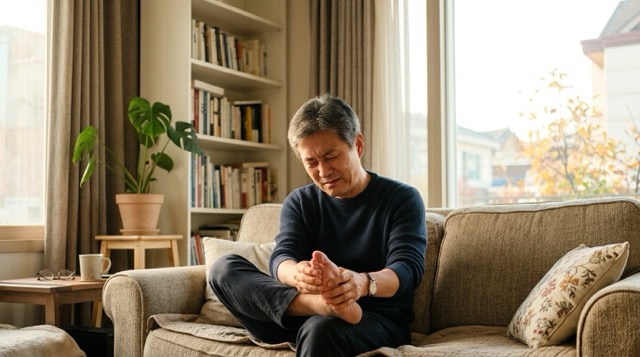 통풍 증상 엄지발가락 통증 부종