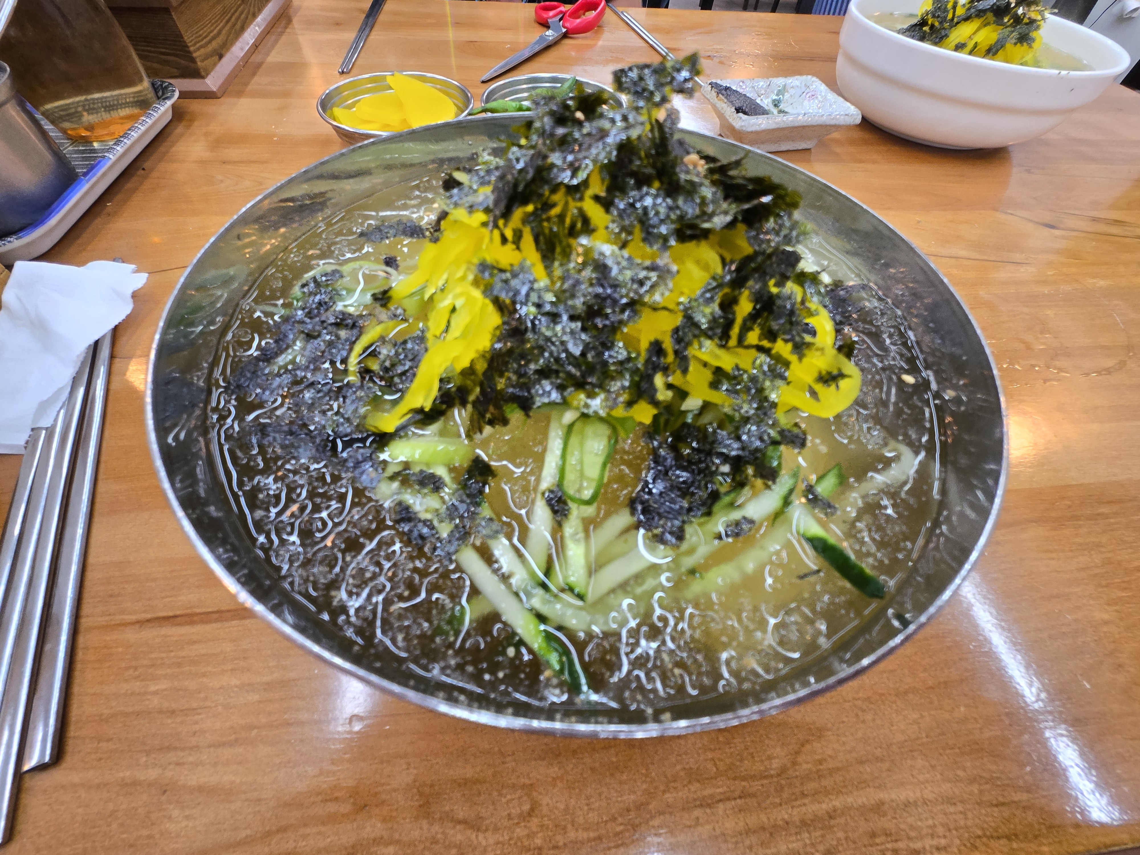 안동 신시장 맛집 신선우동 냉우동