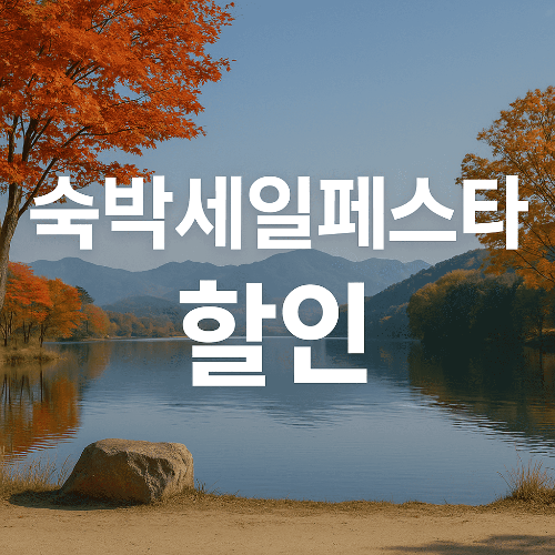 2025 숙박세일페스타 쿠폰 받는법 &amp; 국내여행 할인 총정리