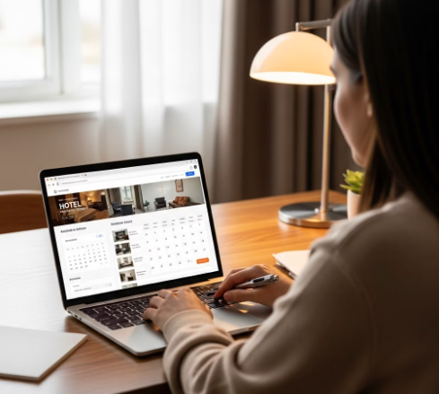 교직원공제회 호텔 예약 방법 이미지