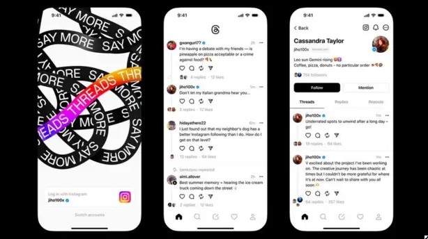 스레드 게시물 작성 및 공유 방법