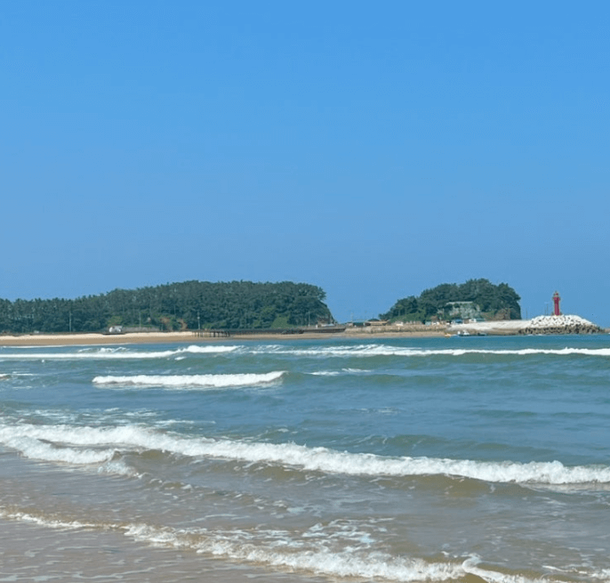 만리포해수욕장