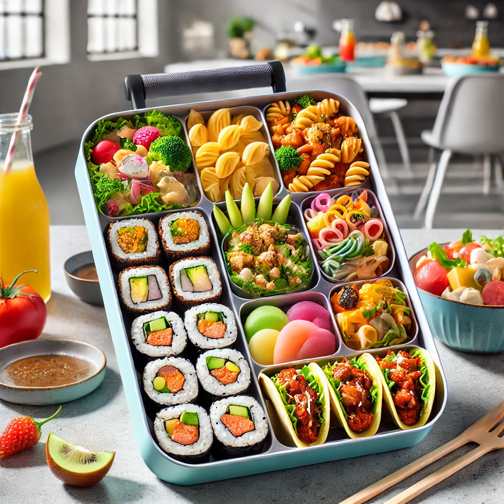 간편하게 만들 수 있는 퓨전 도시락