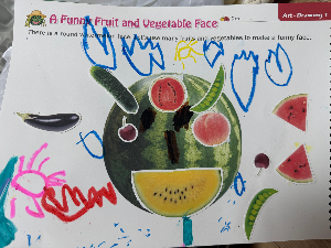 유통기한 지난 식재료를 활용한 '곡물 콜라주' 활동