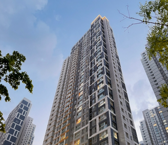 배곧동, 한라비발디캠퍼스1차 전경 및 위치