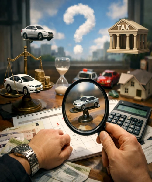 자동차세 언제 부과될지 궁금함