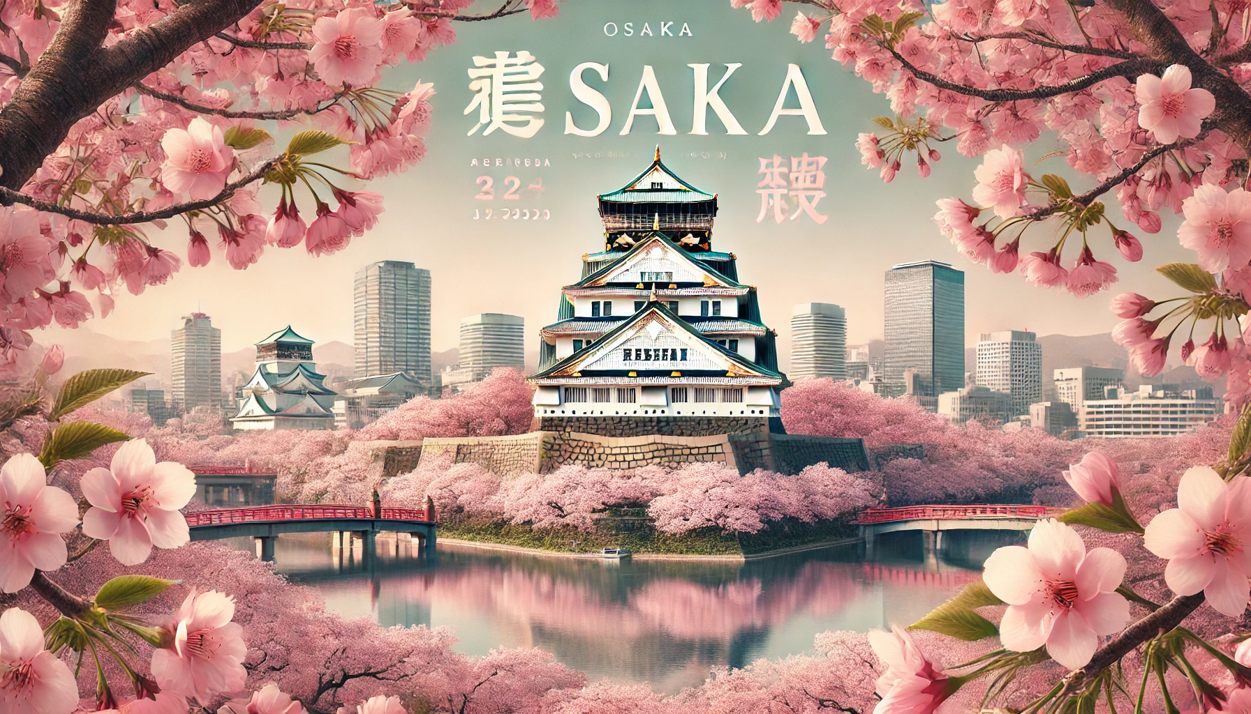 오사카 벚꽃 시즌을 대표하는 고품질 커버 이미지