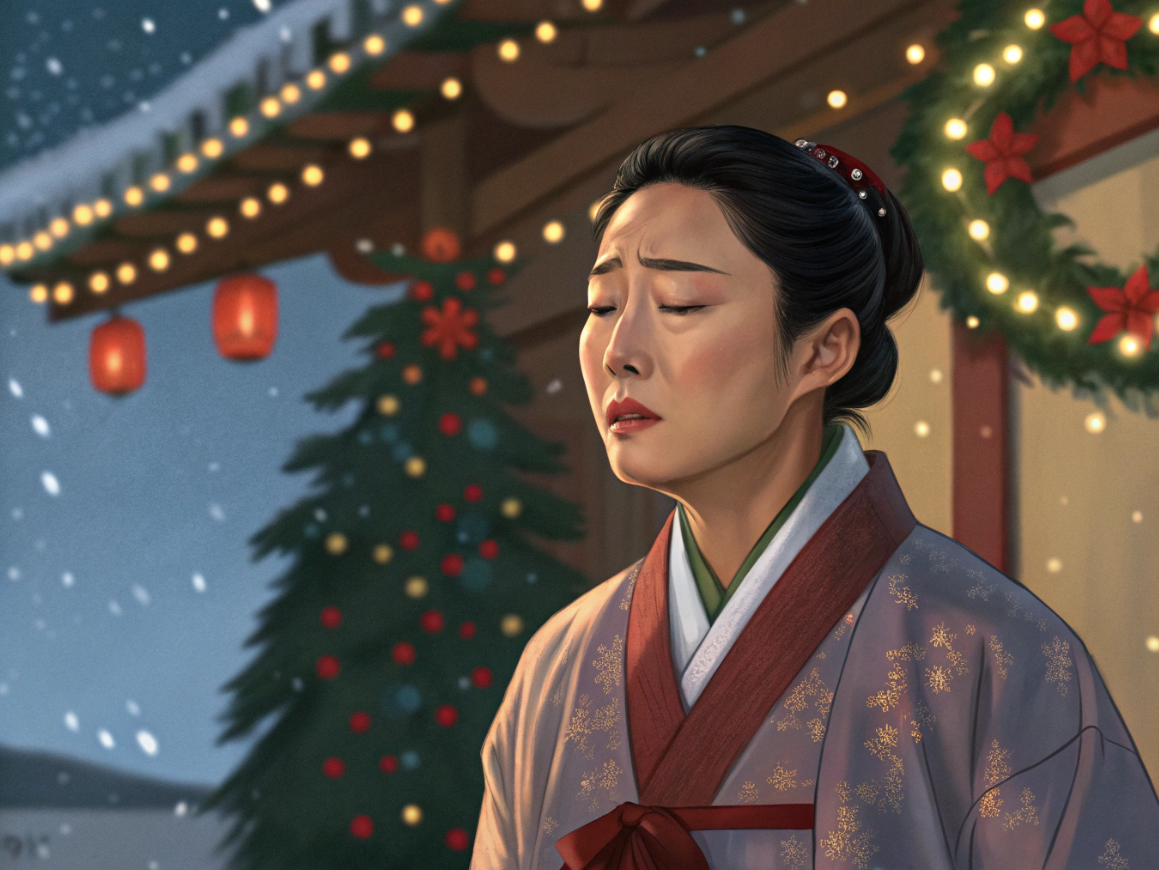 명절이 다가오자 고민하는 한국 며느리