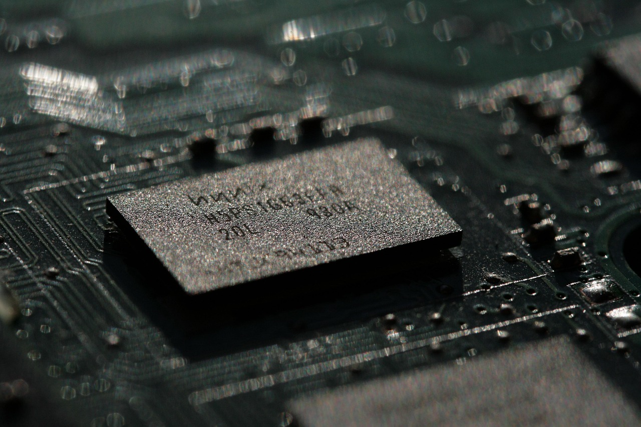 전자공학 반도체 사진