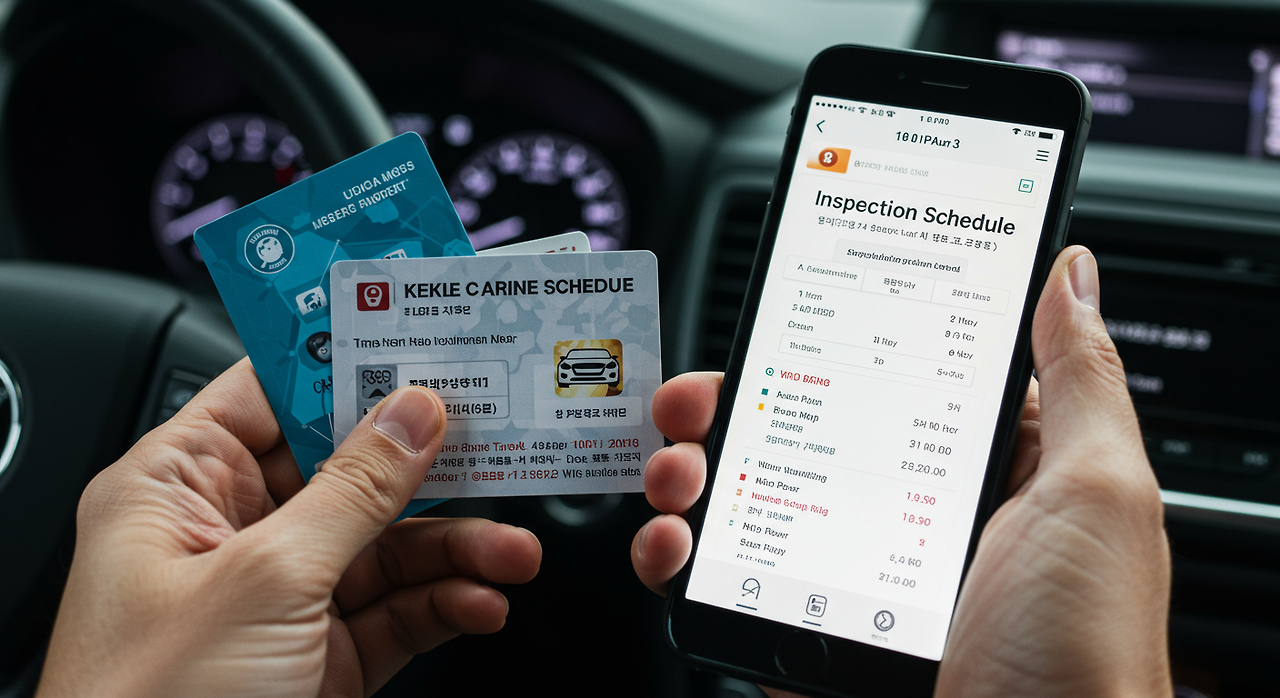 자동차 검사 예약 방법 총정리